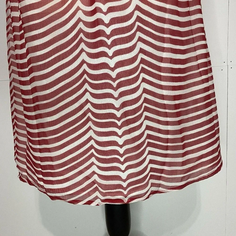 Vineyard Vines Size Small Blouson Silk Dress - Image 5