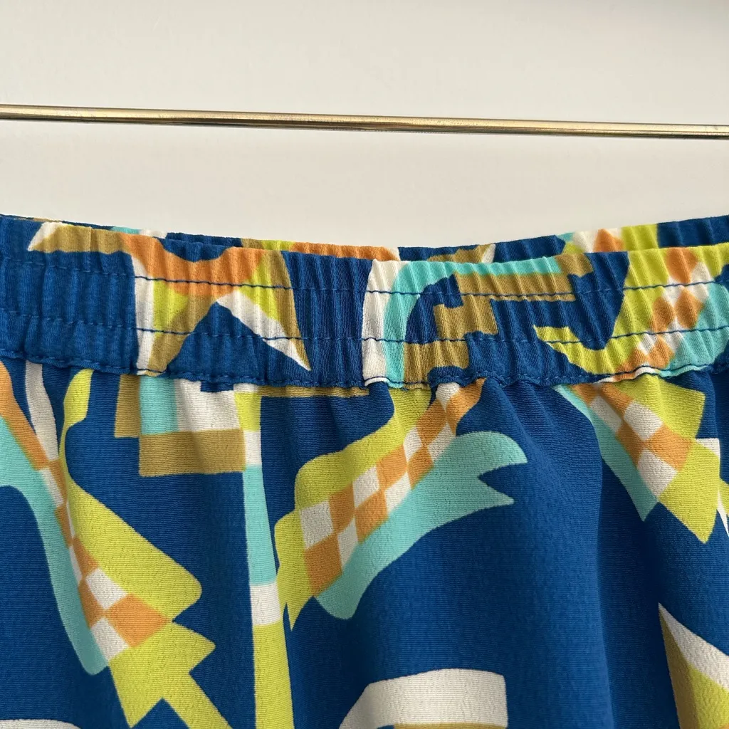 Bob Mackie Wearable Art Western Maxi Skirt Blue Green Size 2X - Image 7