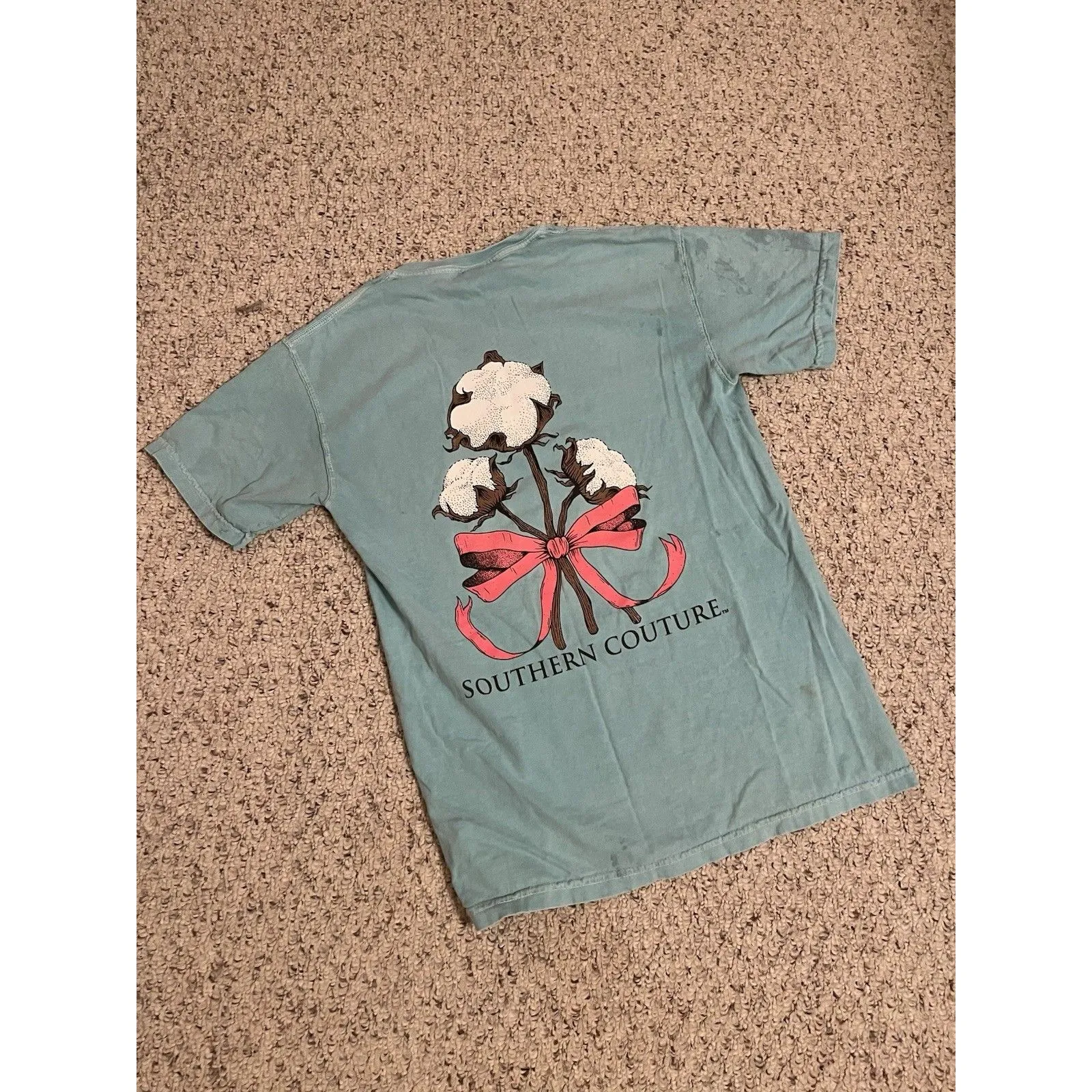 Comfort Colors Southern Couture Small T Shirt - Image 3