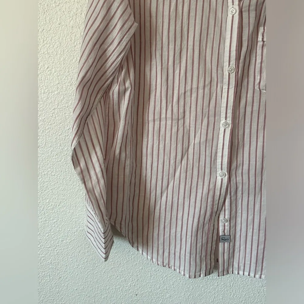 Rails Farrah Kenai Stripe Button Down Shirt Sz small - Image 4