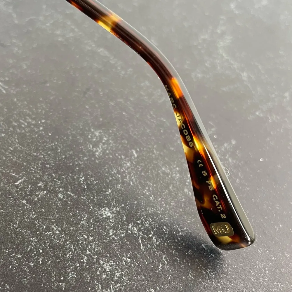 Marc Jacobs MJ1091/N/S 06JIB Gold Navigator Sunglasses Sz 59-14-140 - Image 9