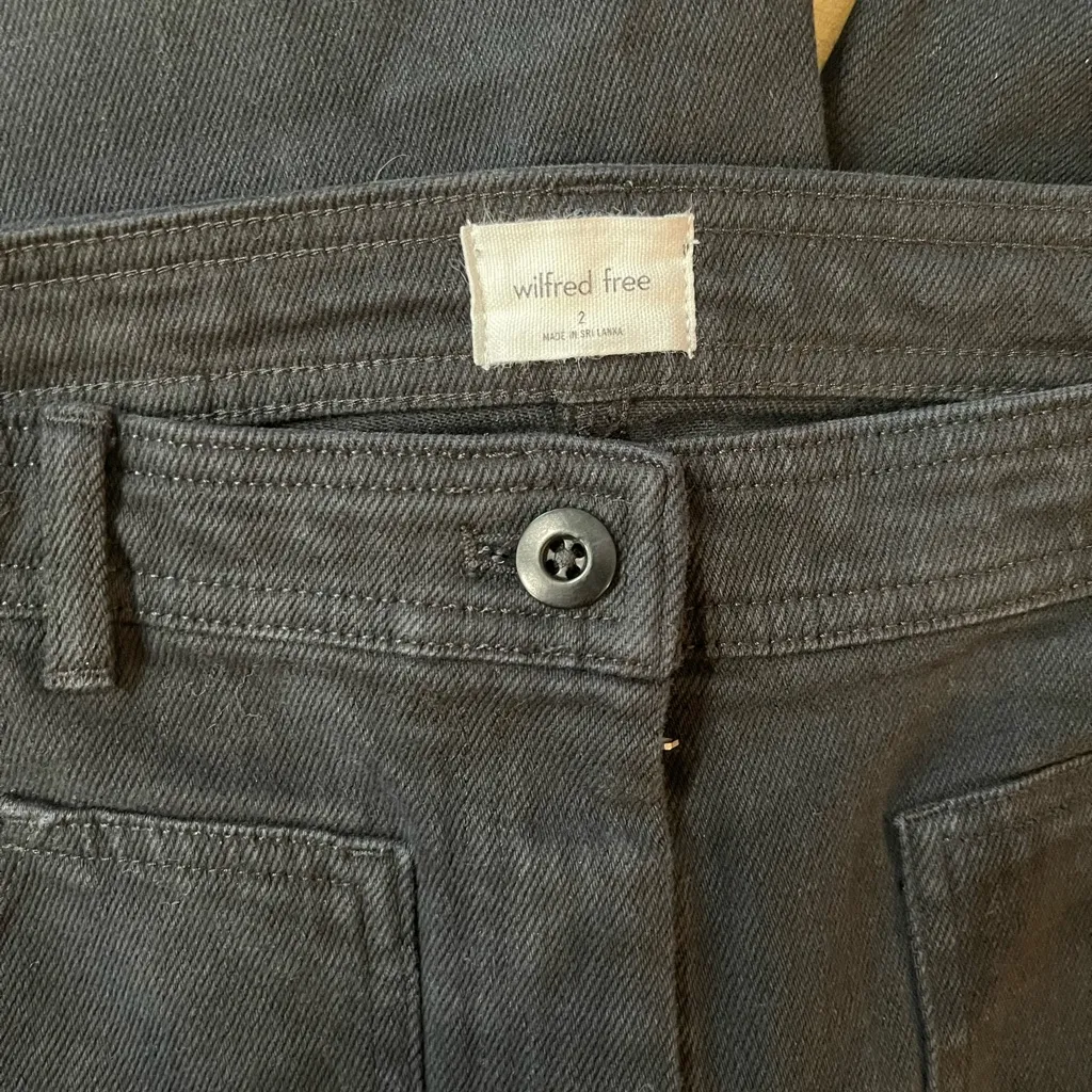 Wilfred Black Straight Leg Pants - Image 3