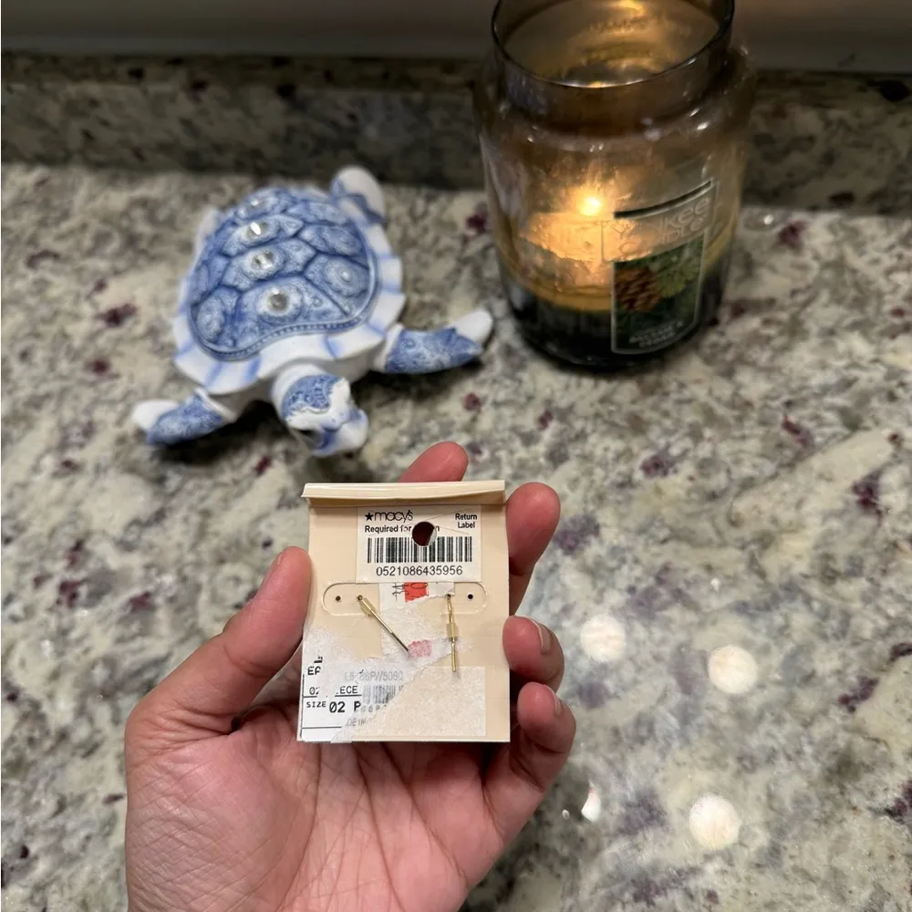 Ralph Lauren  dangle stone drop earrings - Image 6