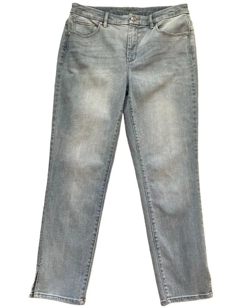 Chico’s So Slimming Girlfriend Slim Leg Ankle Jeans Womens Size 0.5 Regular Sz 6 - Image 3