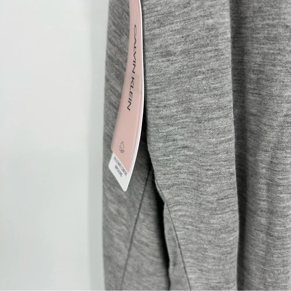 Calvin Klein Pure Lounge Open Hoodie in Grey Heather NWT Size Medium - Image 6