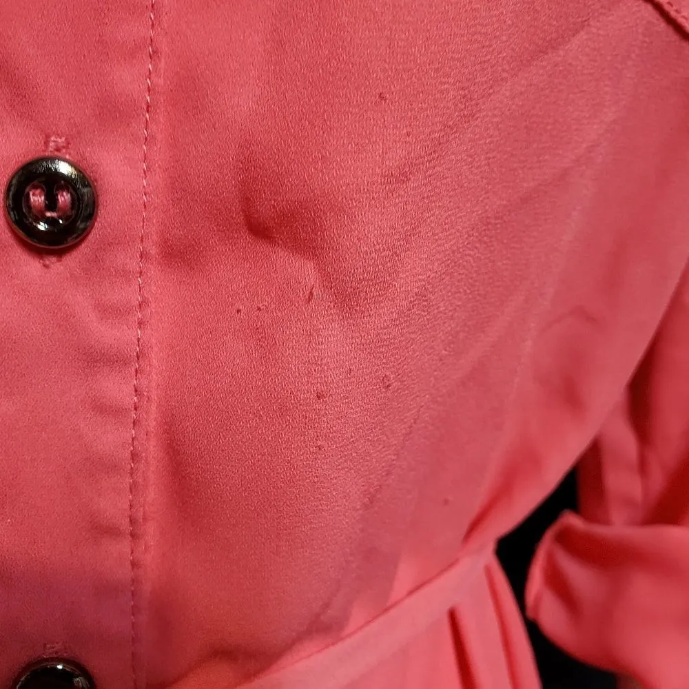 AB Studio  Pink Button Down Top (S) - Image 6