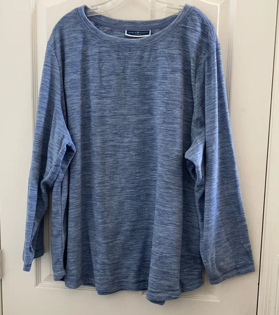 FINAL MARKDOWN NWT Ladies’ Karen Scott Sport Plus Fleece 3x - Image 1