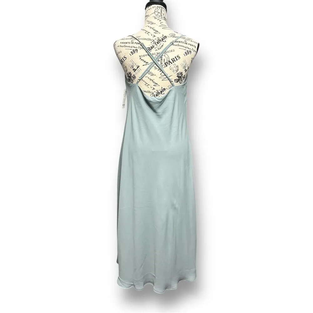 Show Me Your Mumu M‎ Sage Verona Cowl Neck Midi Dress Wedding Guest Bridesmaid - Image 8