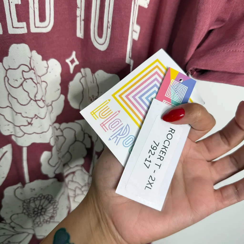 NWT LulaRoe Rocker T "You're Exactly Where You Need To Be" Pink Tee Size‎ 2XL - Image 5