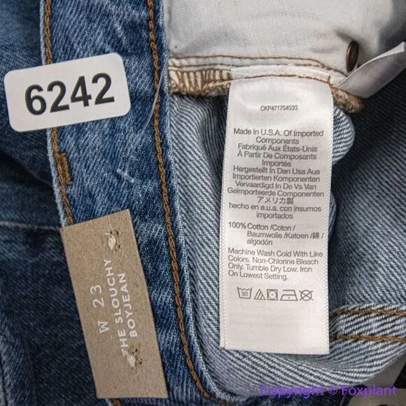 NEW Madewell The Slouchy Boyjean Rosewell Wash, 23‎ - Image 15