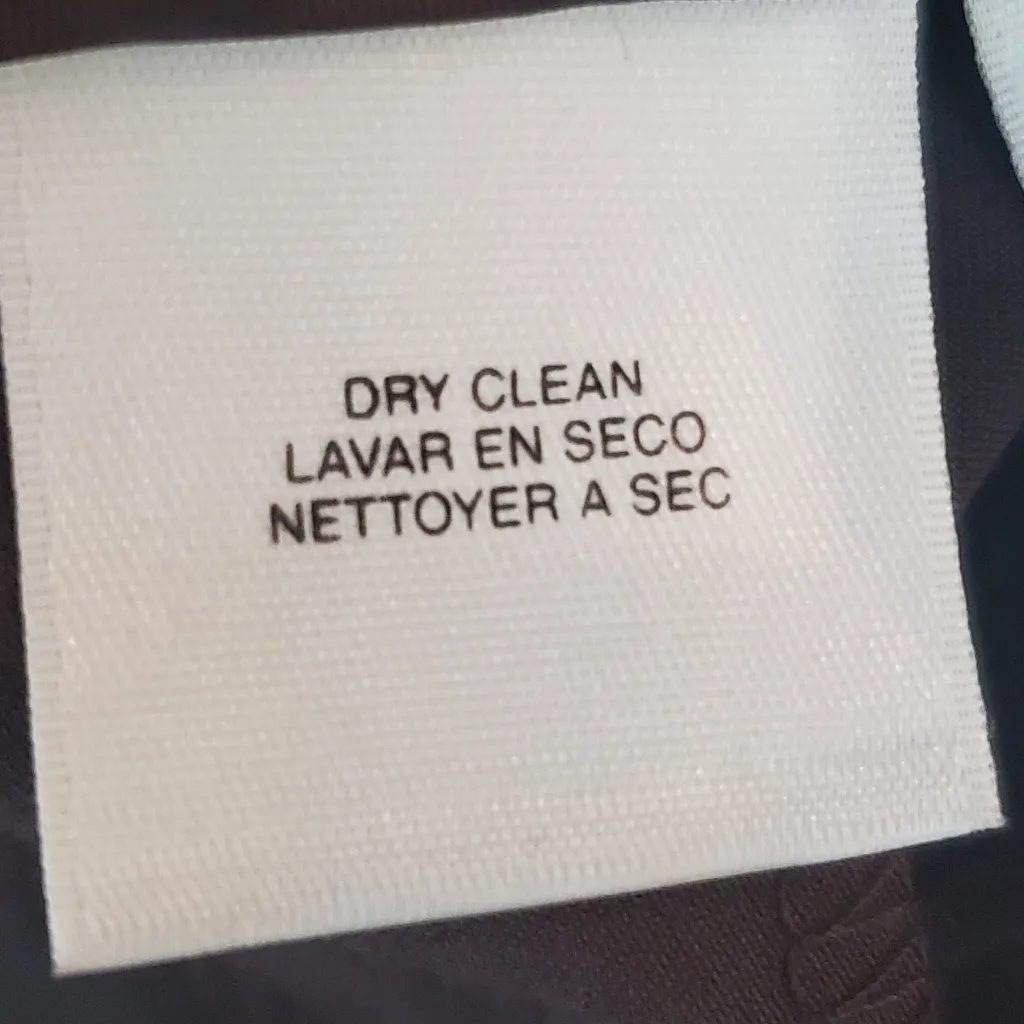 Evan-Picone Chestnut Brown Womens Stretch Wide Leg Suit Pants.‎ Size: 12 - Image 4