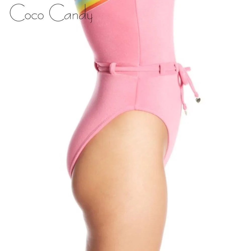 🆕Juicy Couture Pink Terry One Piece Swimsuit - Image 4