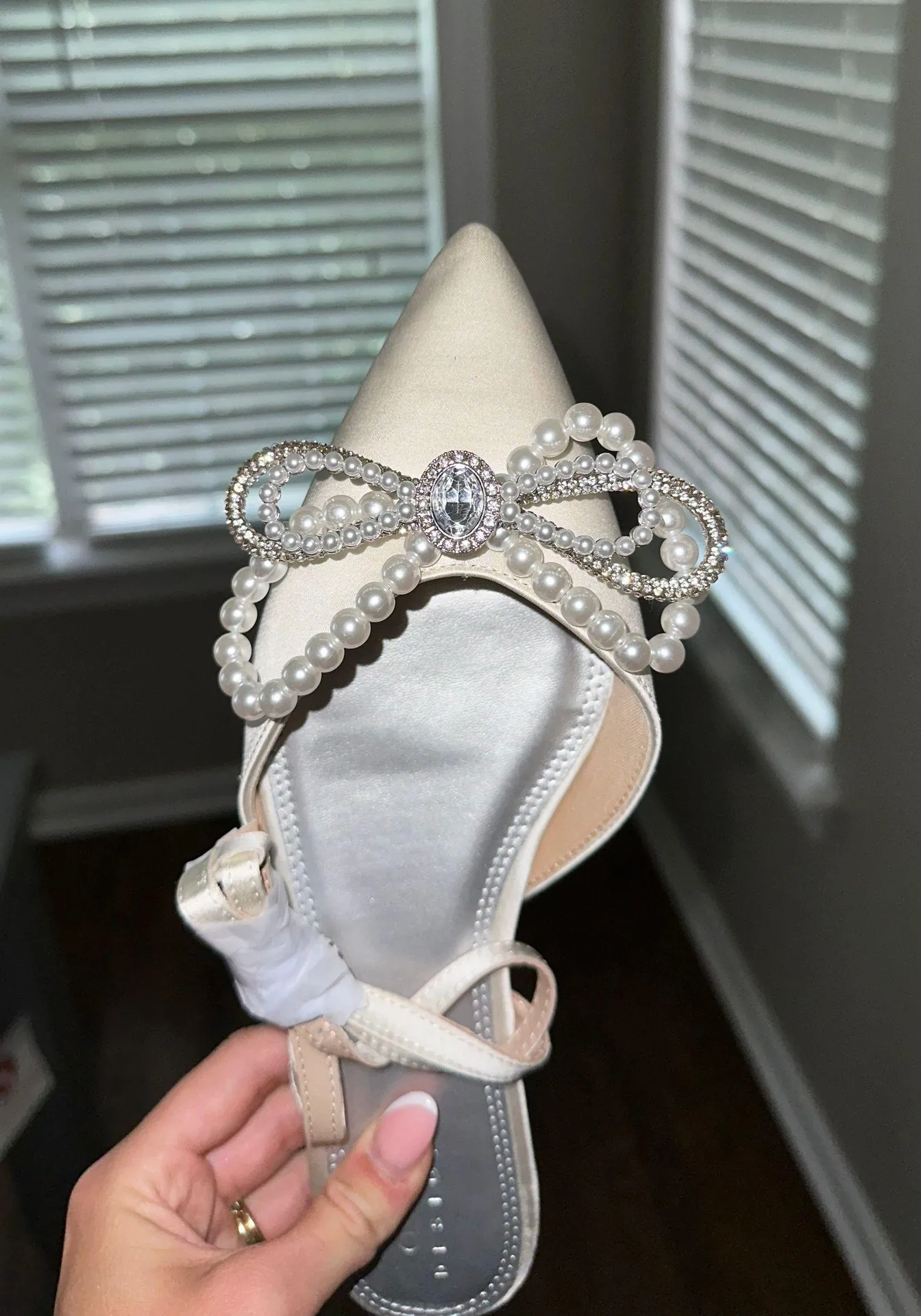 ASOS Wedding White Flats  - Image 3