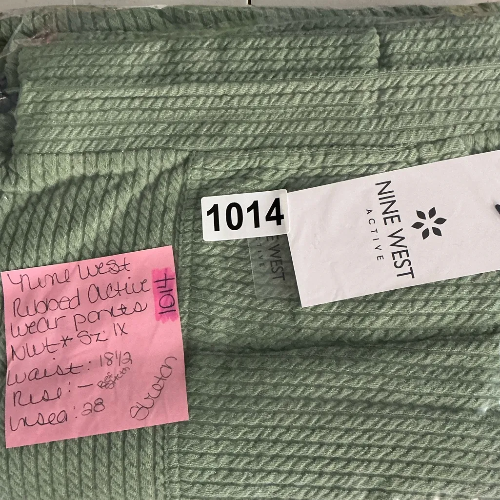 Nine West Sage Textured Joggers - Image 9