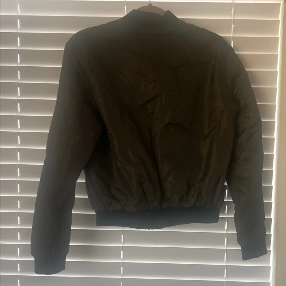 Green Women’s Green Bomber Jacket - Image 2