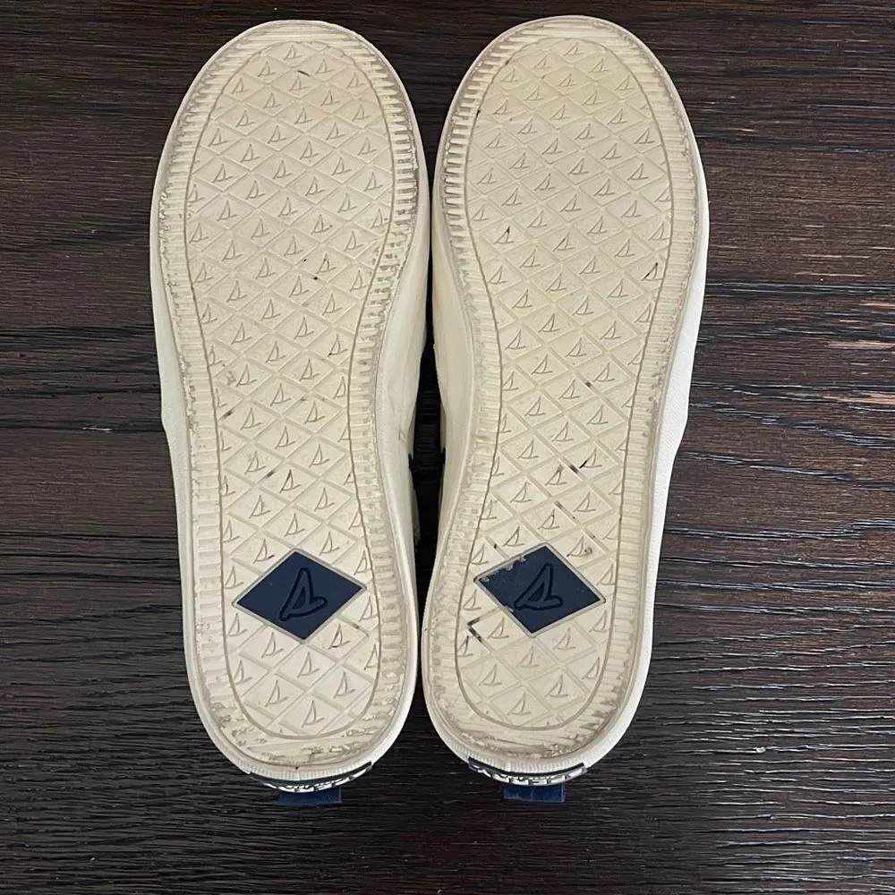 Sperry Crest Twin Gore Tie Dye Stripe Navy Slip-On Sneaker Women’s Size 6 New‎ - Image 5