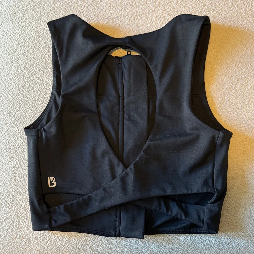 Buffbunny Limitless Zip Bra in Black - Image 2