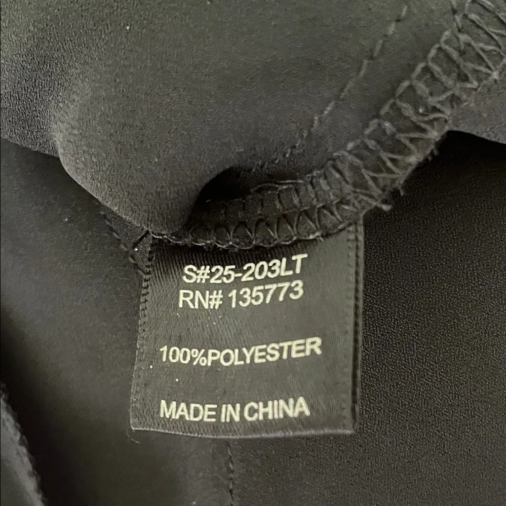 Karlie Black Sheer Tunic Top - Image 10