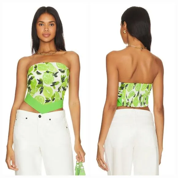 Steve Madden Brandy Top in Sunny Limes Small - Image 2