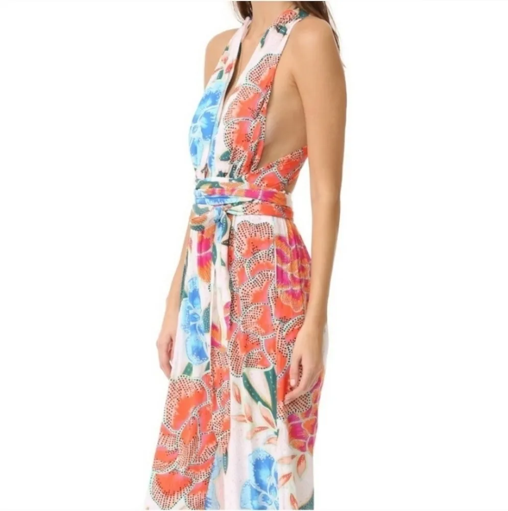 Mara Hoffman Arcadia printed plissé-crepe jumpsuit - Image 2