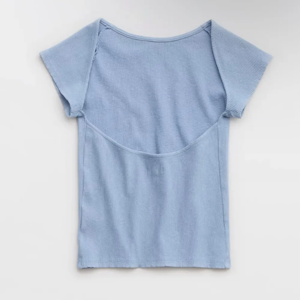 Aerie Ribbed Open Back T Shirt - Image 5