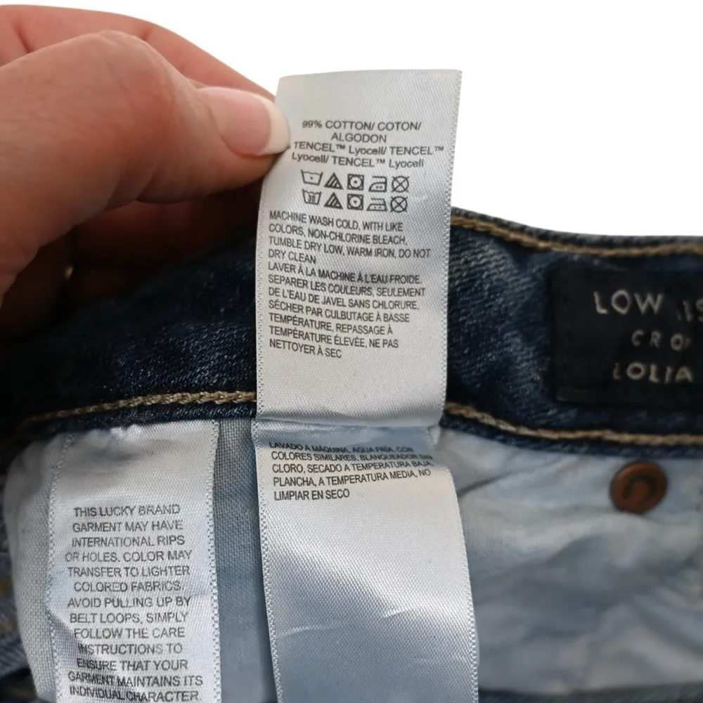 Lucky Brand Women's 12/31 Low Rise Lolita Crop Jean - Image 11