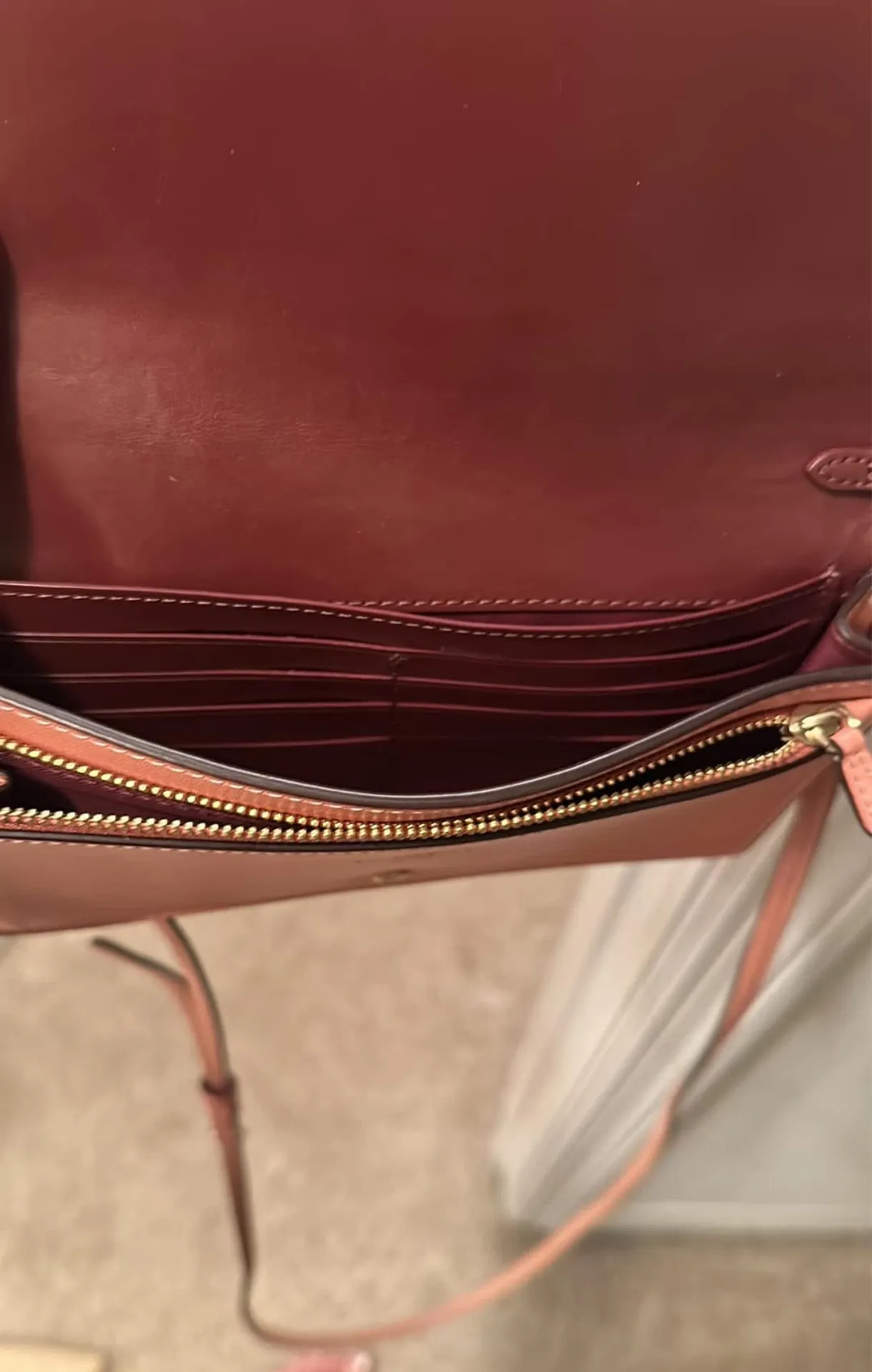 Coach Crossbody Pink - Image 4