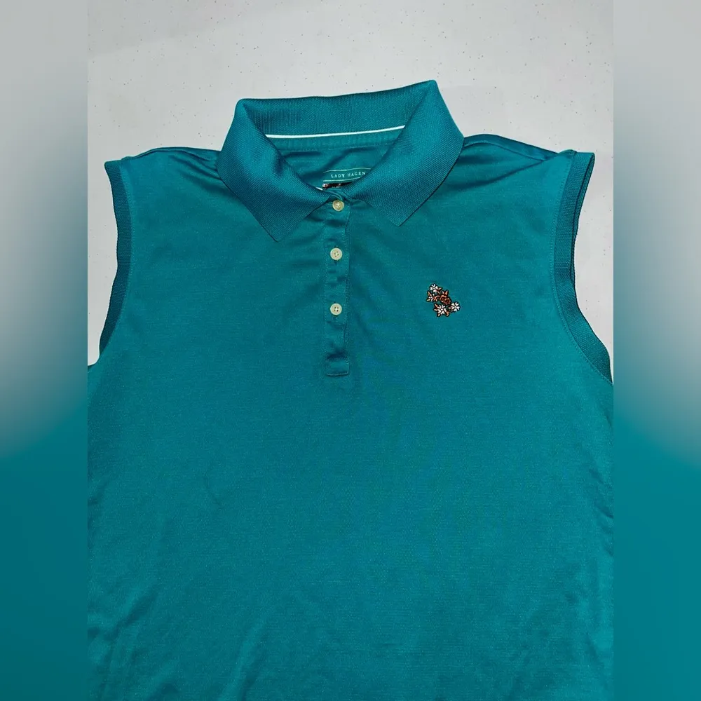 Vintage Lady Hagen Athletic Golf Polo Tank Top - Image 3