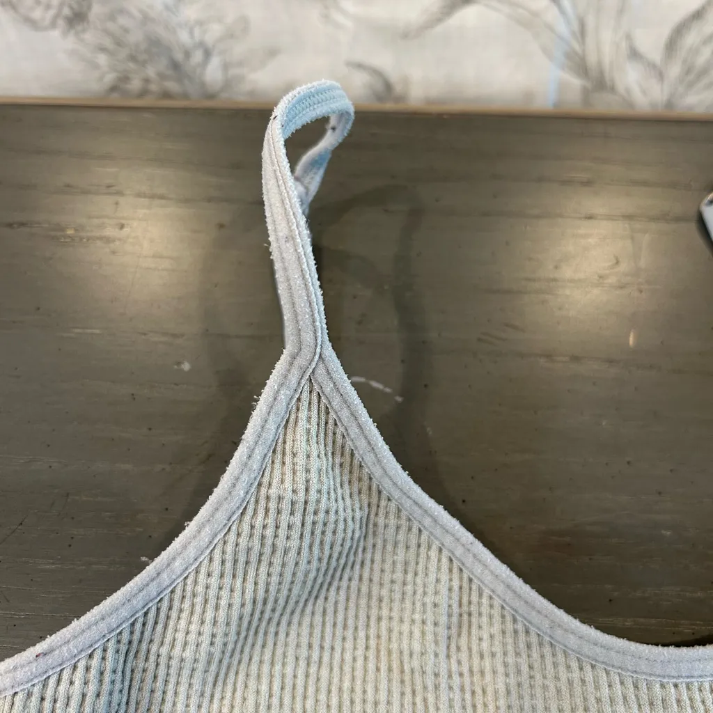Lucky Brand Ribbed Gray Bralette - Image 4