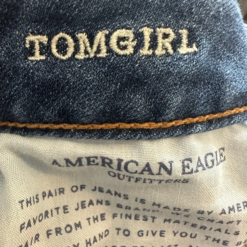 American Eagle TomGirl Jeans, Size 00 Regular - Image 8