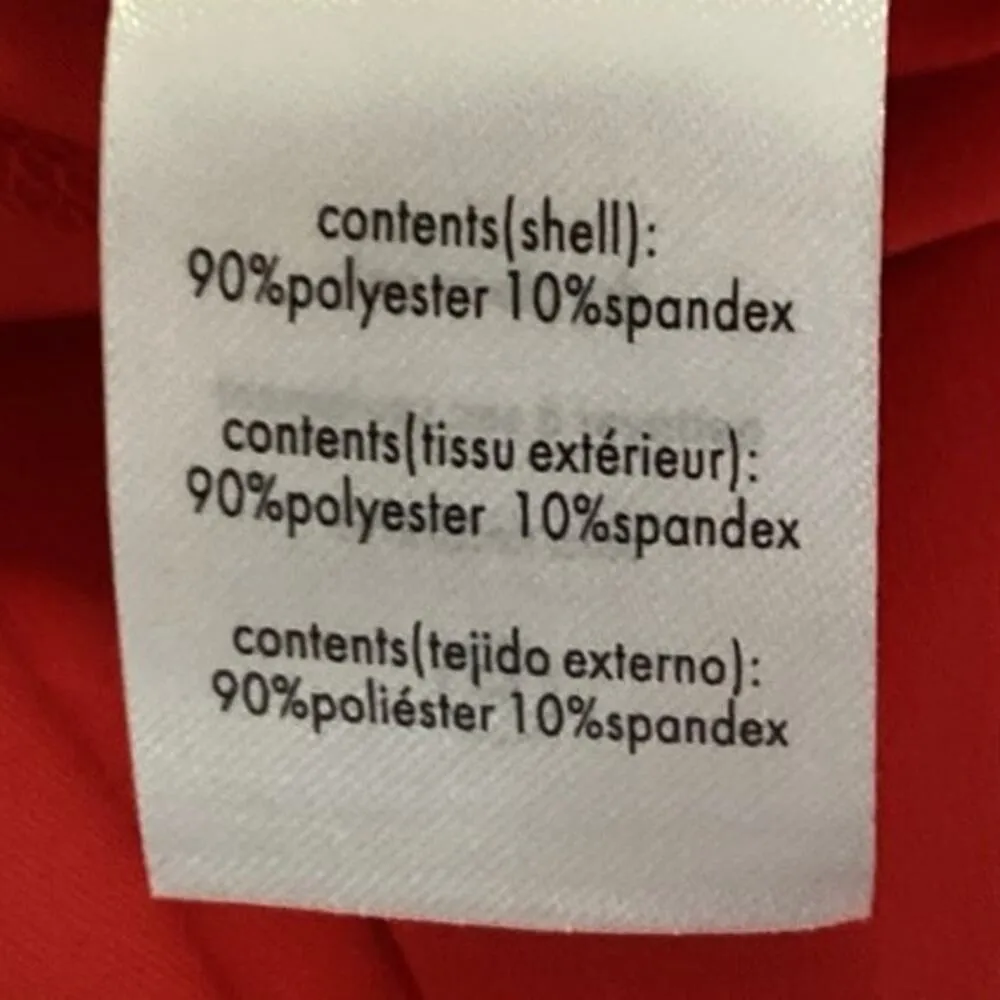 WeWoreWhat Womens Red Long Sleeve Asymmetrical One Shoulder A-Line Mini Dress S - Image 8