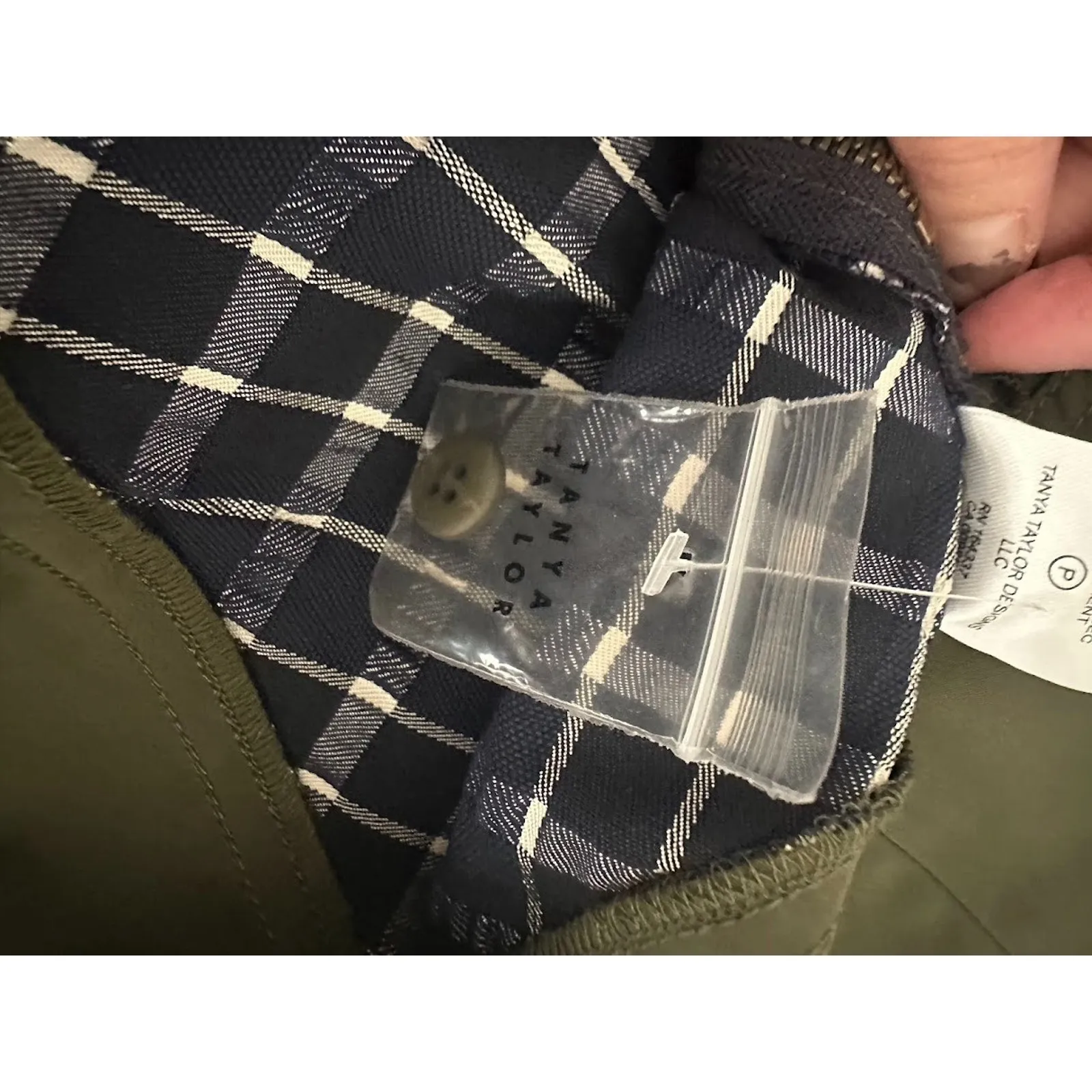 Tanya Taylor Skirt Women’s 6 Green Plaid Mini Y2K Schoolgirl Preppy Tie Waist - Image 12