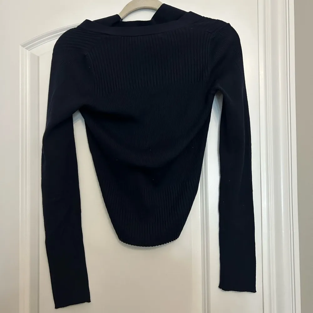 MANGO Ribbed Sweater with Buttons - Image 5