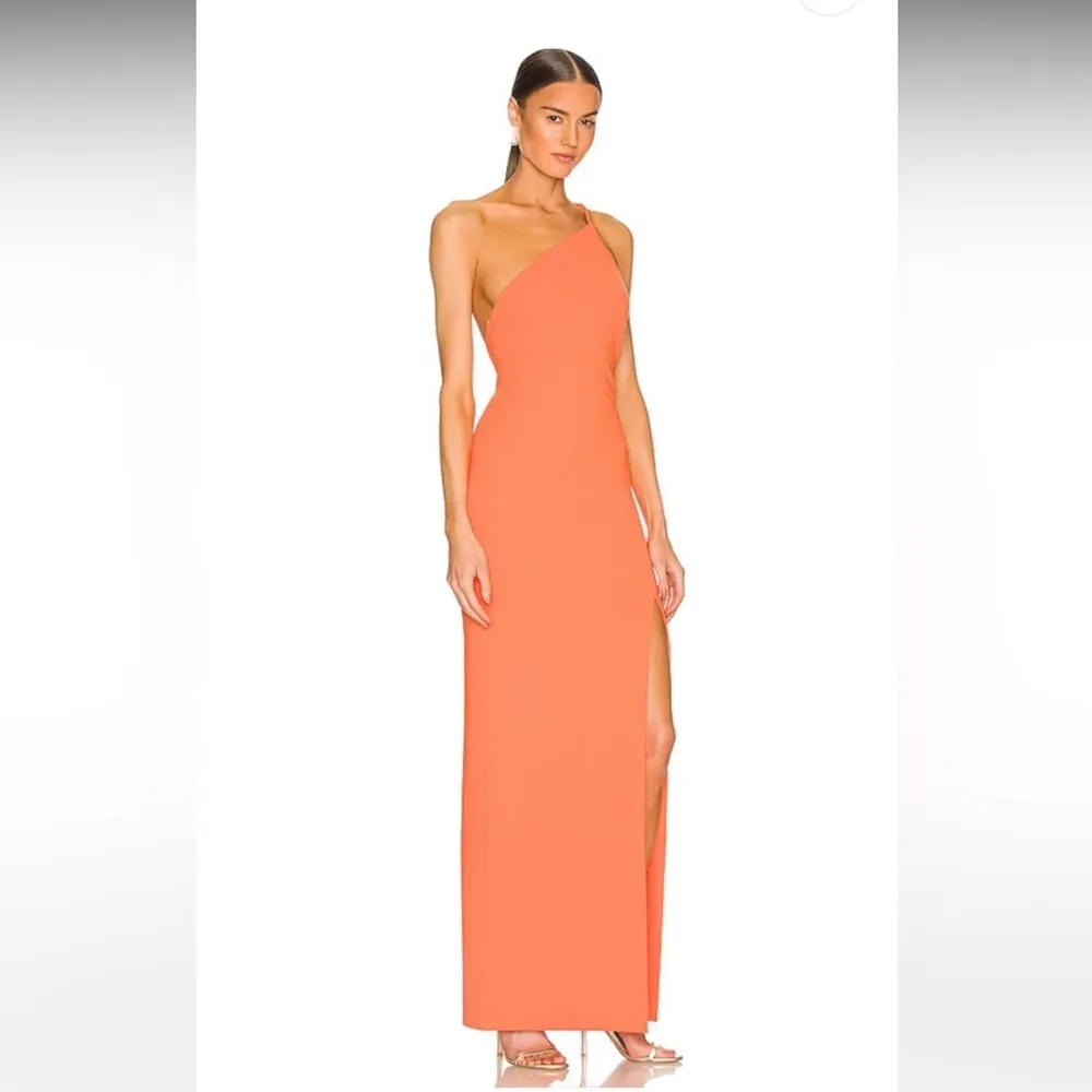 SOLACE London x Revolve Petch Maxi Dress in Coral - Image 2