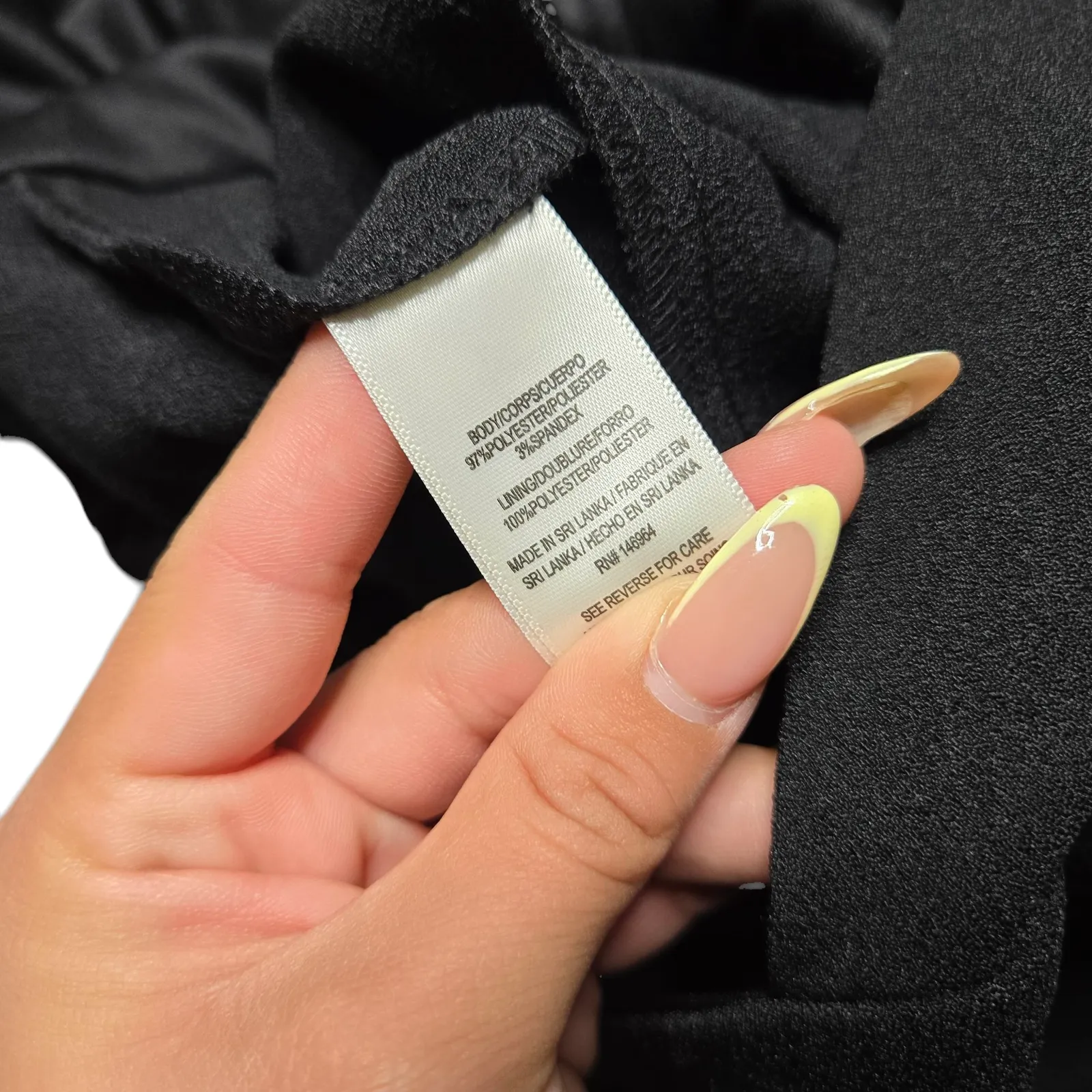 Donna Ricco New York Black Sleeveless V-Neck Jumpsuit Size: 12 - Image 7