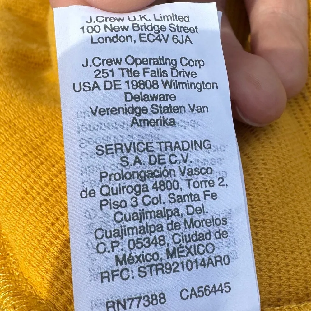 Madewell Texture & Thread Yellow Sleeveless Top / L / Excellent condition - Image 14