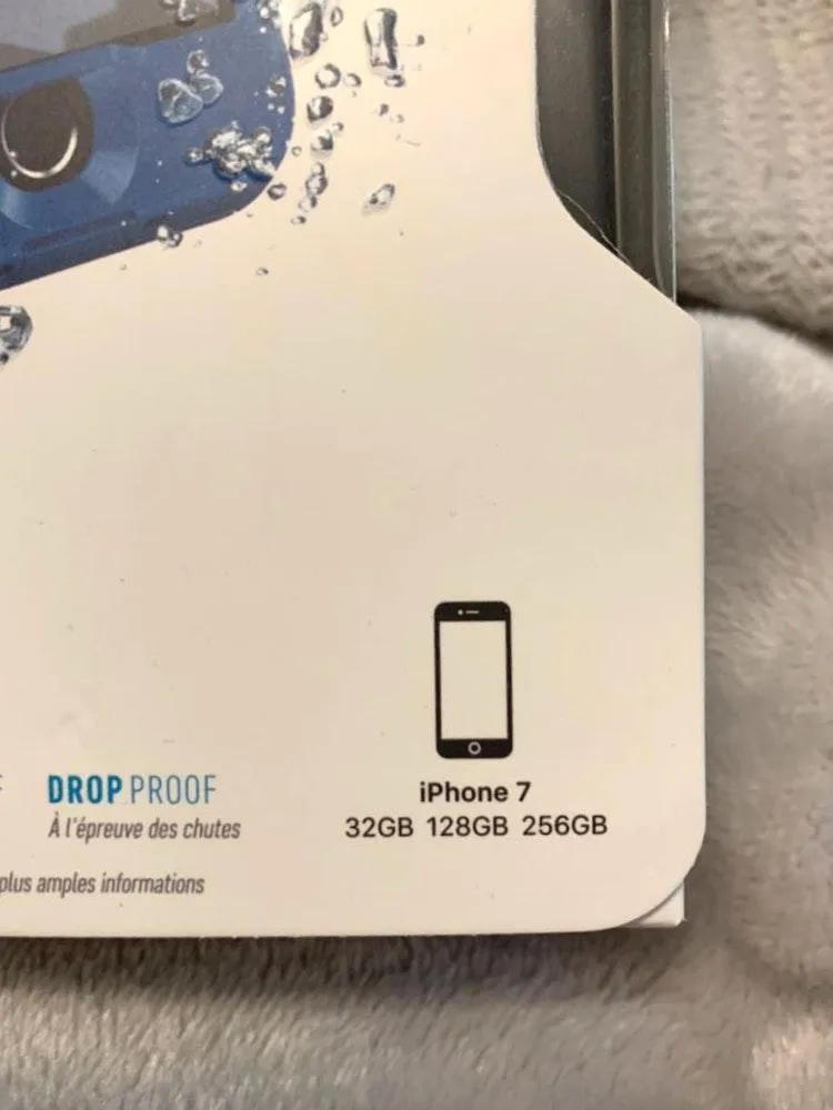 Blue iphone 7 life proof case - Image 3