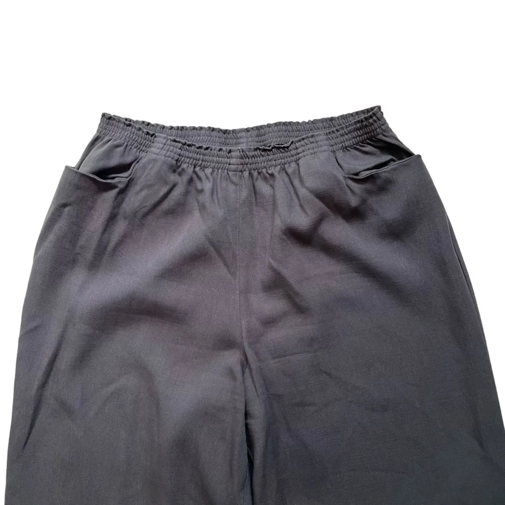 Soft Surrounding Gray Tencil Wide Leg Elastic Waist Pull On Pants Style #27553 - Image 10