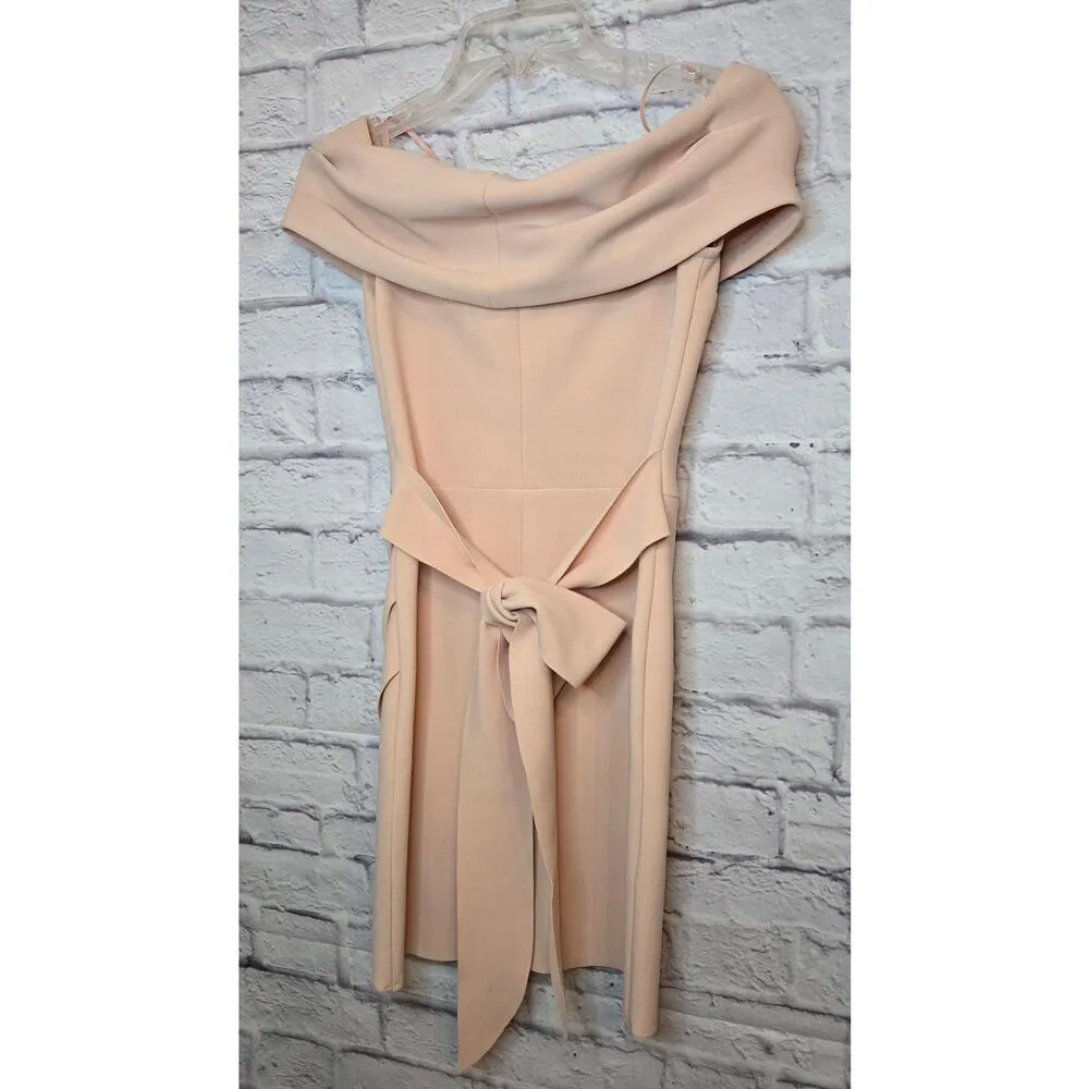 Bec & Bridge Marvellous Mini Dress Peach wedding cocktail bridesmaid 6 - Image 5