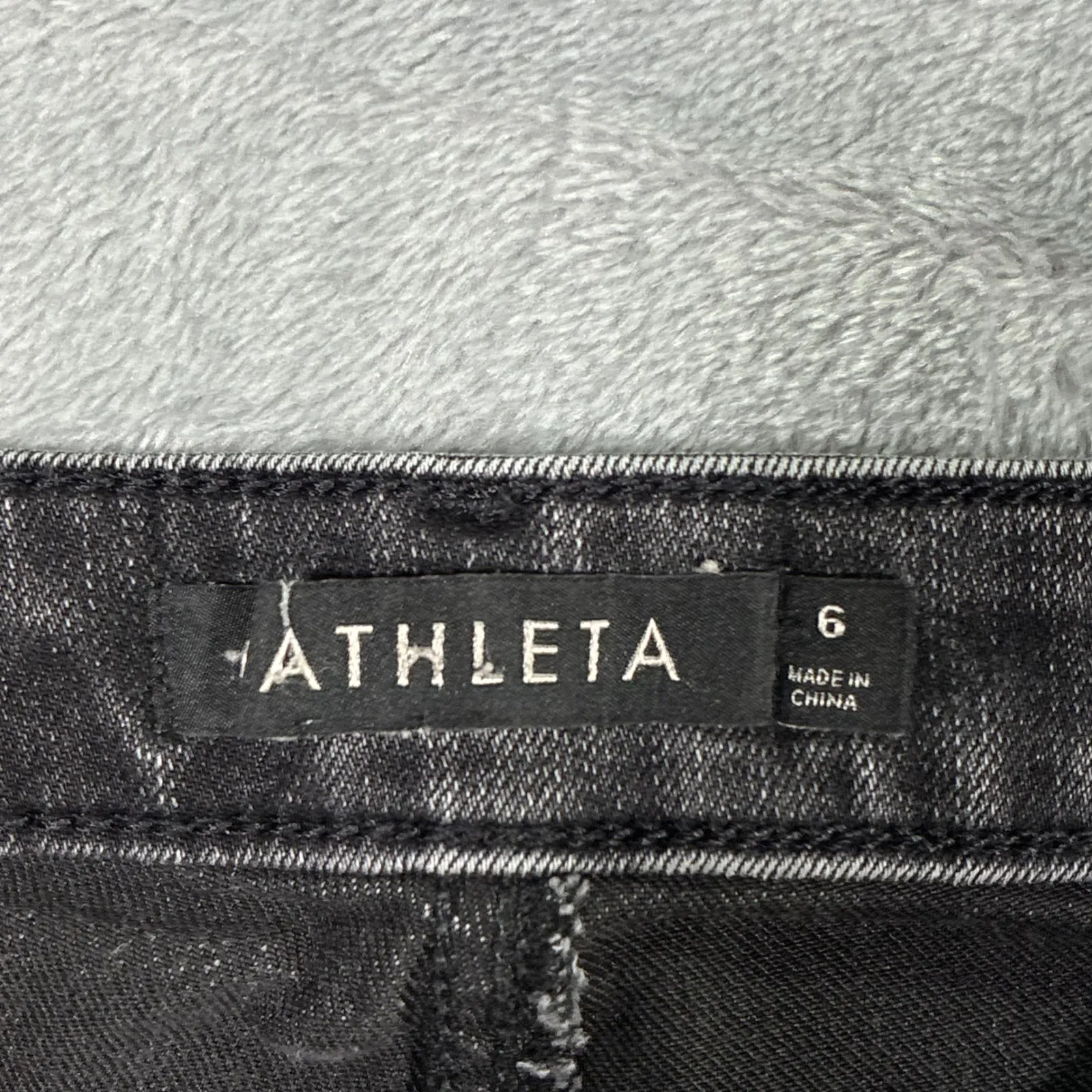 Athleta Gray Wash Skinny Jeans Women's Size 6 - Image 5