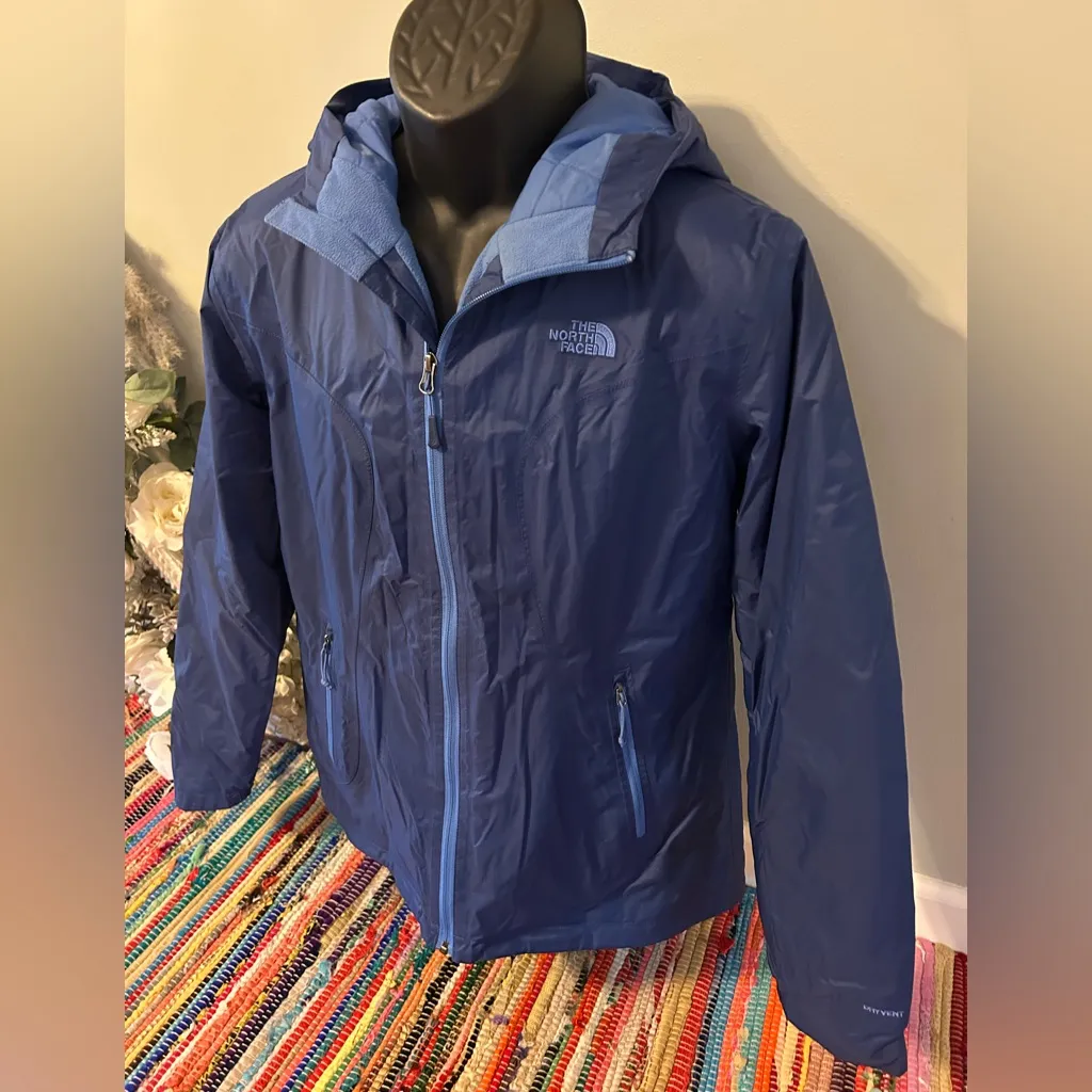 The North Face DryVent Jacket Fleece Lined Puffer Coat Wind Shell Ski Snow Large - Image 2