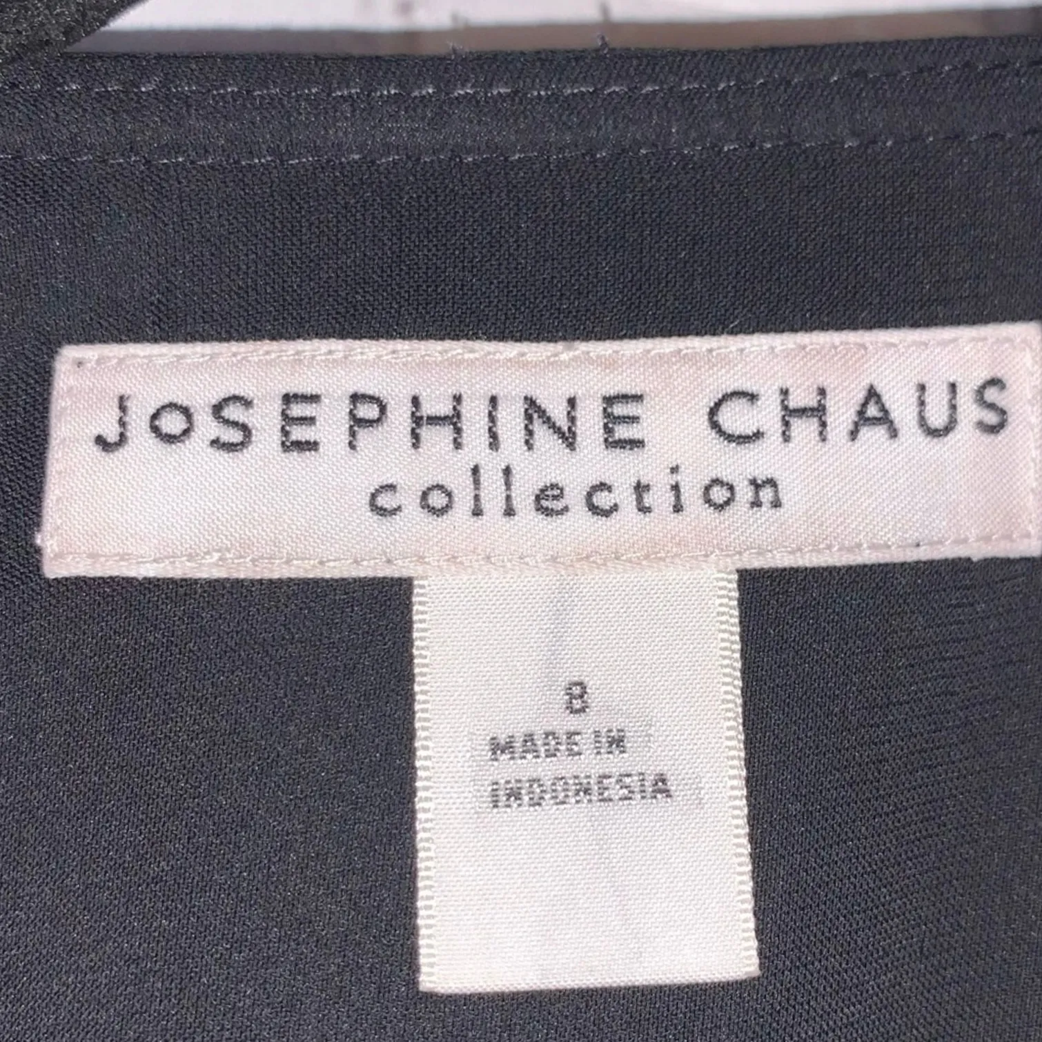 NWT Josephine Chaus Collection Black Blouse - Image 3
