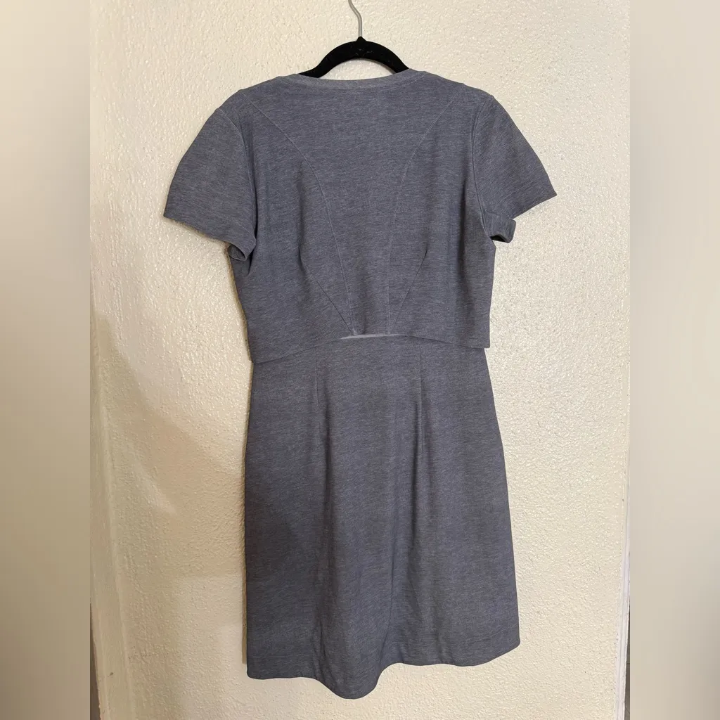 Lululemon & go Endeavor Dress
Heathered Texture Printed Greyt Deep Coal size 6 - Image 8