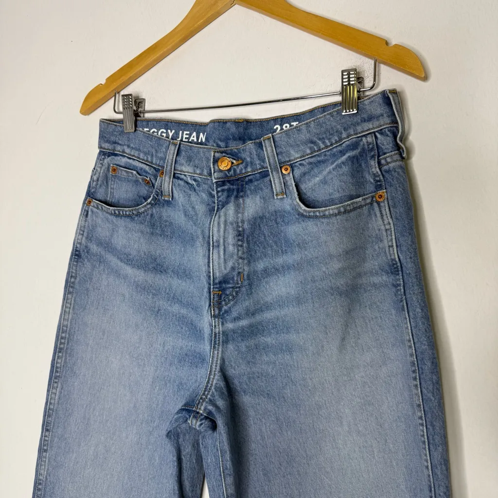 J.Crew Peggy Jean High Rise Taper Straight Jeans Women’s Size 28 Tall - Image 5