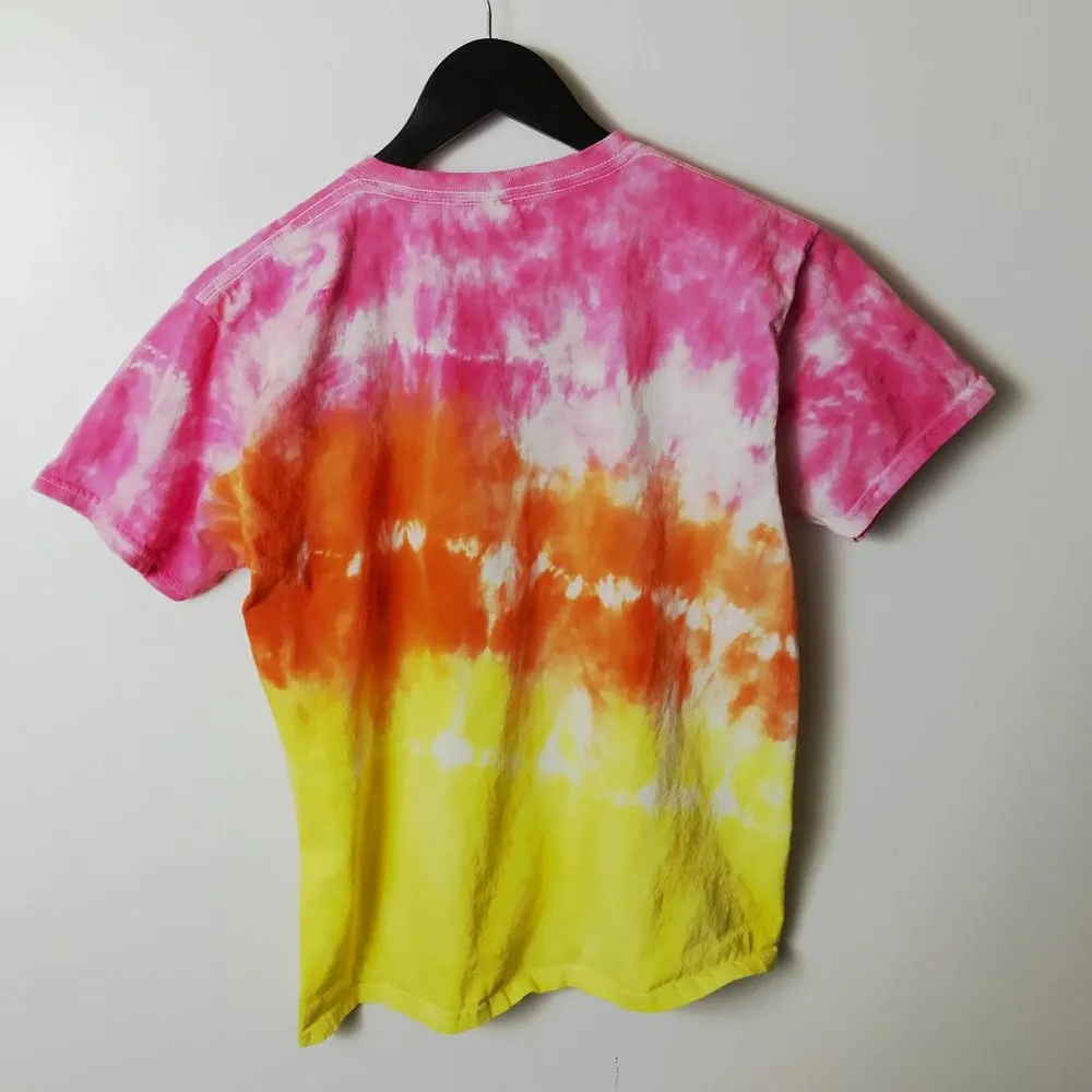 Gildan T Shirt Activewear Trendy Hippie Festive Tie Dye Tee Short Sleeve M - Image 6