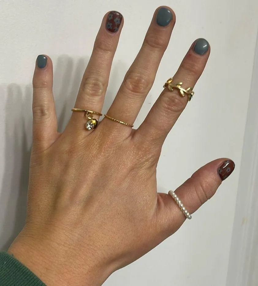 Bohemian Gold Ring Set 💛 Lot 7 - Image 2