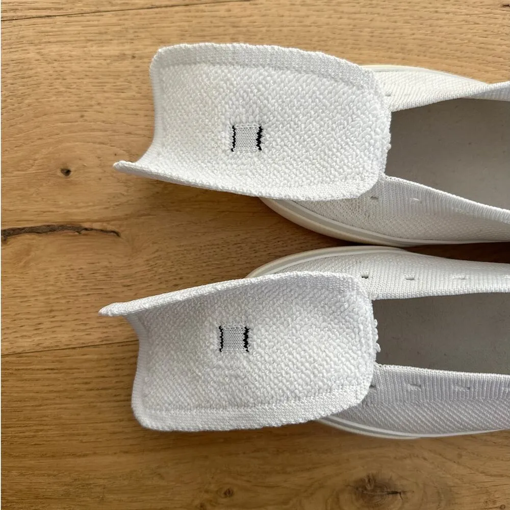 Rothy’s - The Lace Up Sneaker in White - Image 3