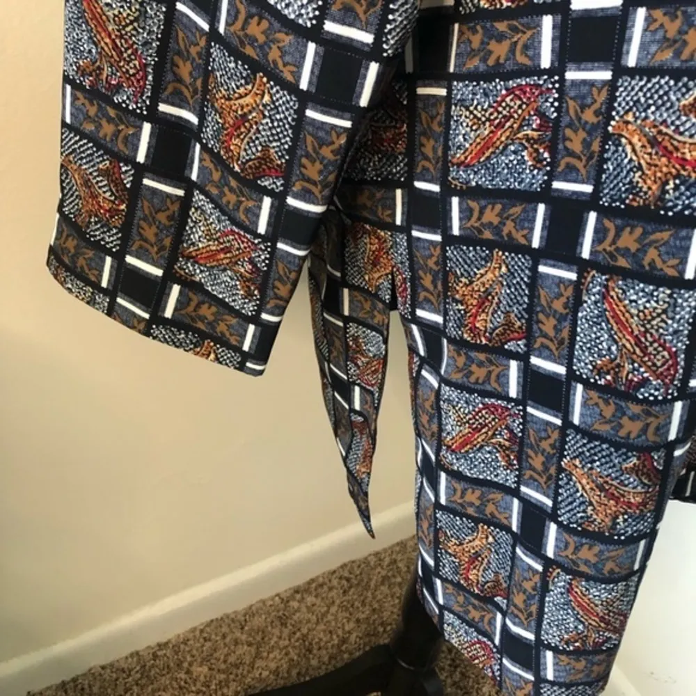 NEW Vintage Bobol Collection Silk Blazer Size 38 - Image 10