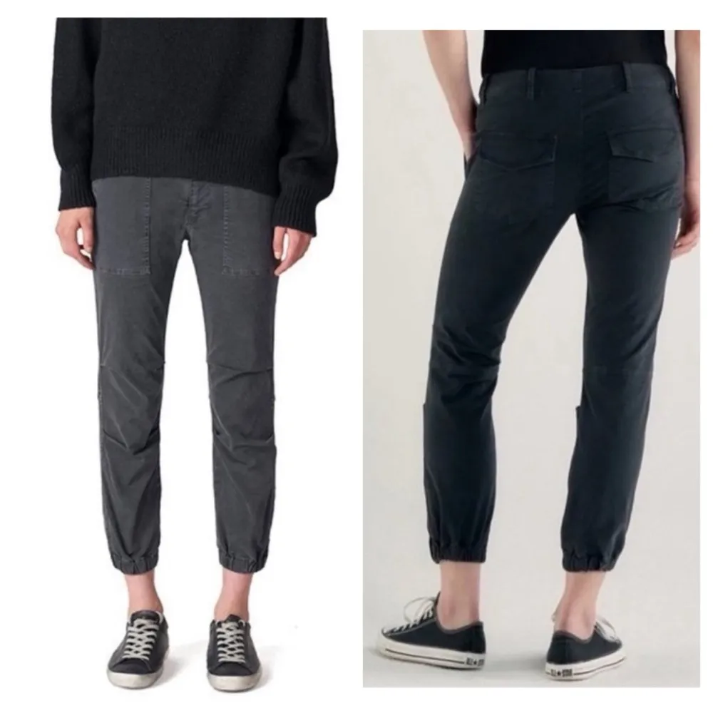 nili lotan cropped military pants gray size 26 - Image 8