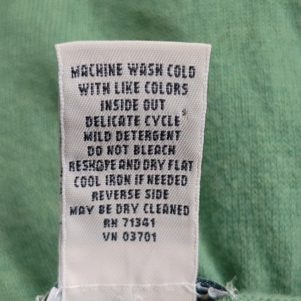 L.L.Bean  Green Angora Blend Peplum Sweater - Image 7